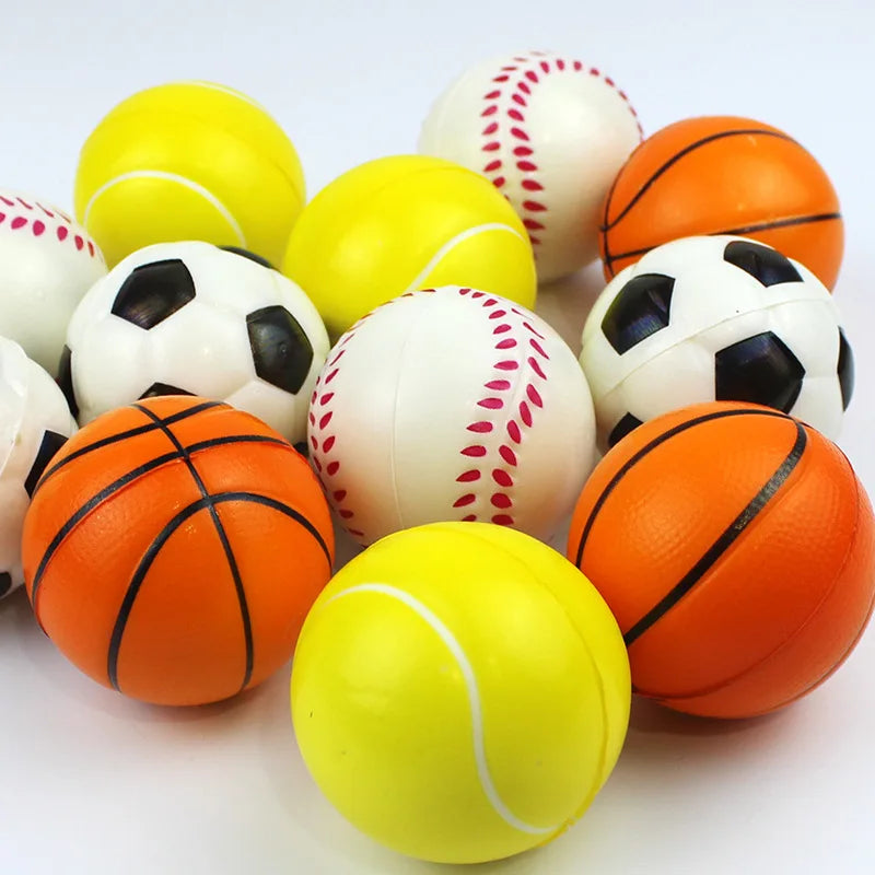 Set van 6 Glimlach Stressballen – Ontspanning & Plezier voor Kinderen