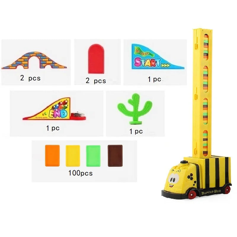 Trein Domino Speelgoed โ Automatisch Domino Leggen voor Kinderen