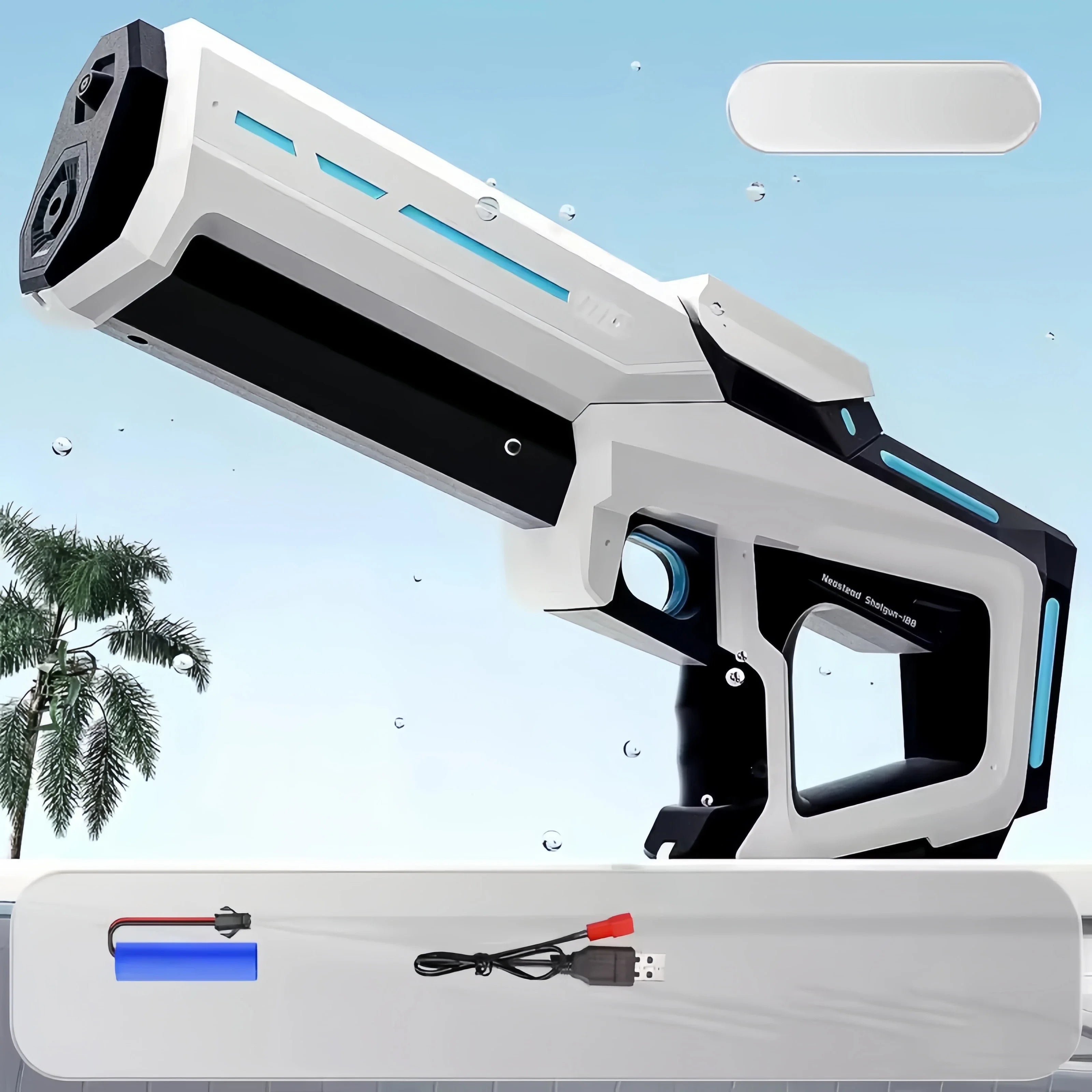 Elektrisch Waterpistool Volwassenen โ Met LED en Krachtige Squirt