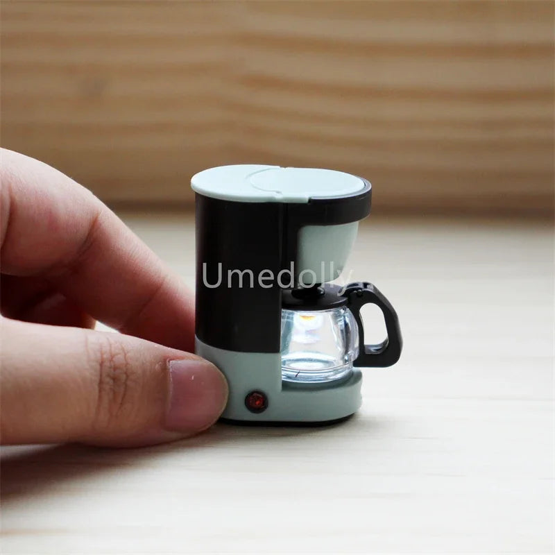 Mini Juicer & Koffiezetapparaat – Poppenhuis Accessoires 1:6