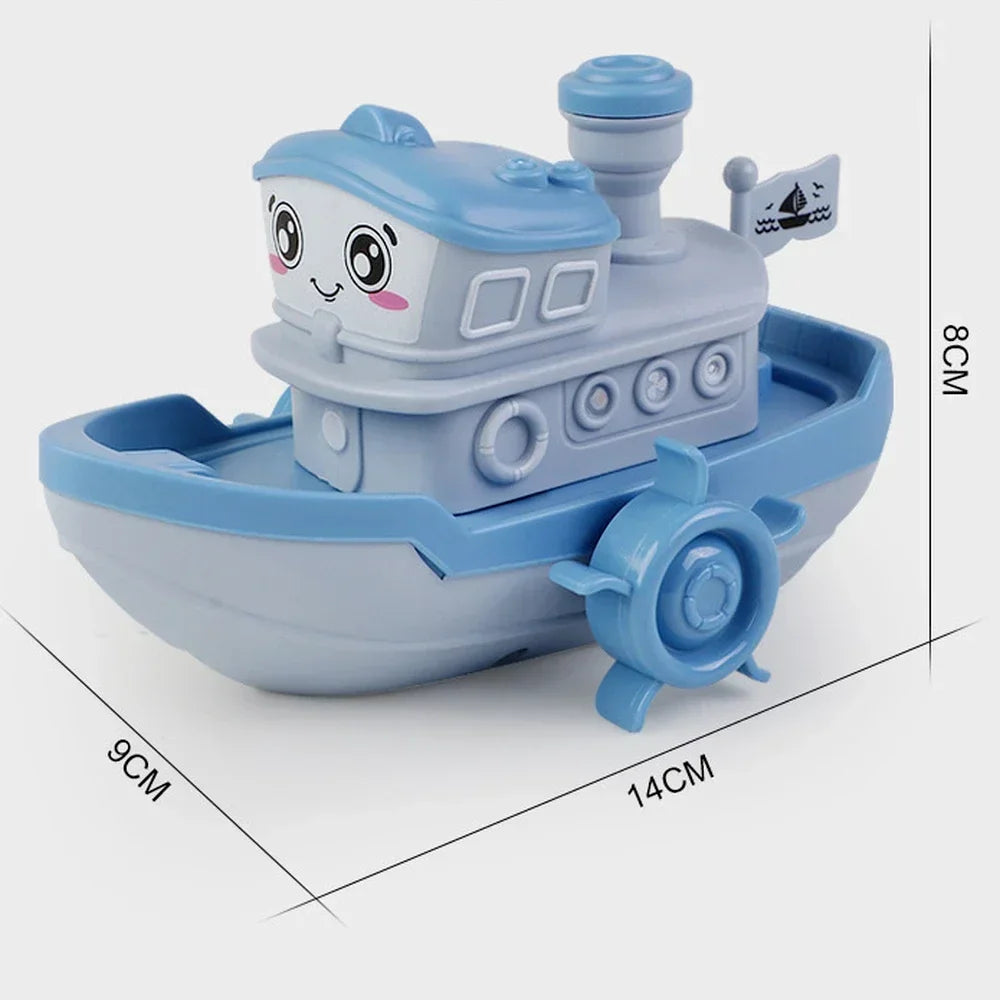 Cartoon Schip Boot – Babybadje Speelgoed 3-12 Jaar