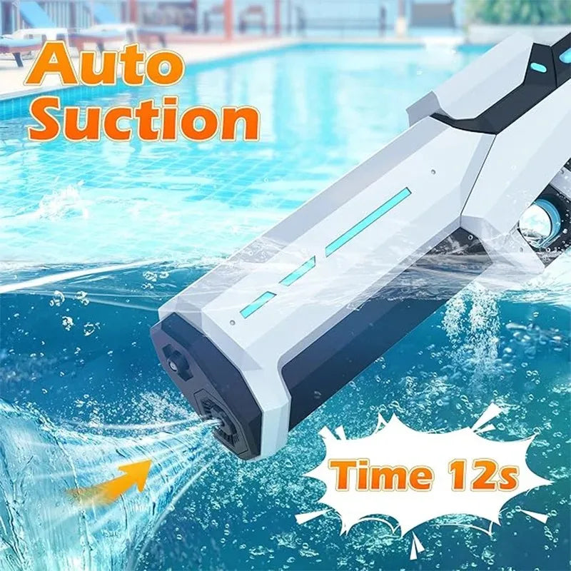 Elektrisch Waterpistool voor Kinderen & Volwassenen – Oplaadbaar