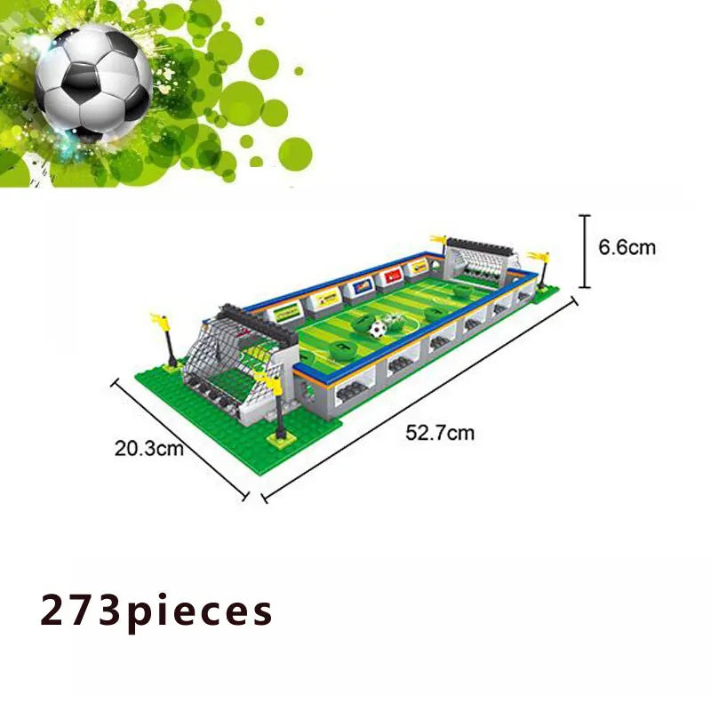 Tafelvoetbal Bouwset – Voetbalstadion & Wereldteam (14+ jaar)