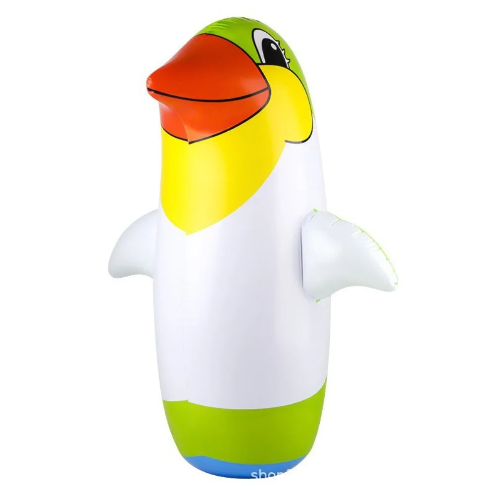 Opblaasbare Pinguïn Bokszak – Veerkrachtig Speelgoed voor Kinderen