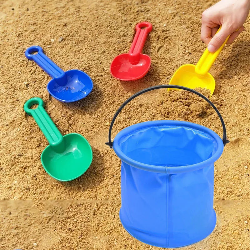 2x Zandemmers voor Kinderen – Opvouwbaar Silicone Strand Speelgoed