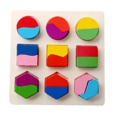 Houten Montessori Puzzel – Letters & Cijfers voor Kind (3-6 jaar)