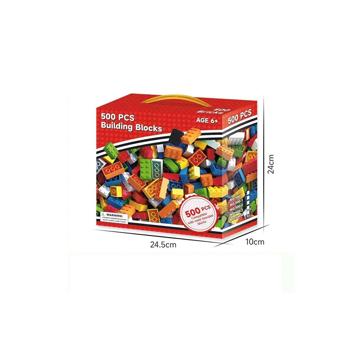 Kinderbouwstenen DIY Stad – 800+ Blokken | 4-12 jaar