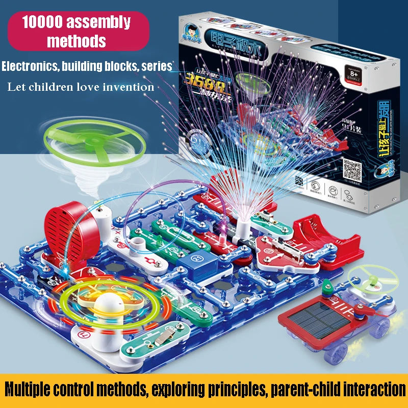 ANU Elektronische Circuit Bouwset – Educatief STEM Speelgoed (14+)