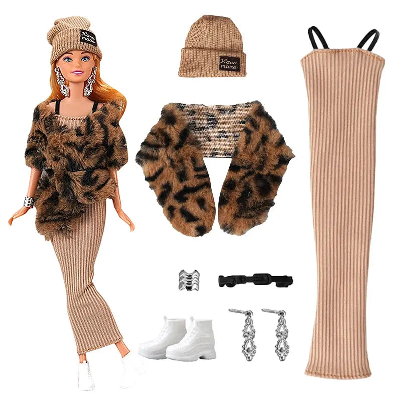 Barbie Modekleding Set – Jasje voor Poppen 1:6 Schaal (3+ Jaar)