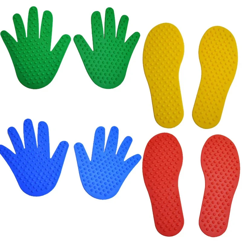 Hand- en Voetbordspel – 8 Pads voor Actief Spel & Motoriek Kinderen