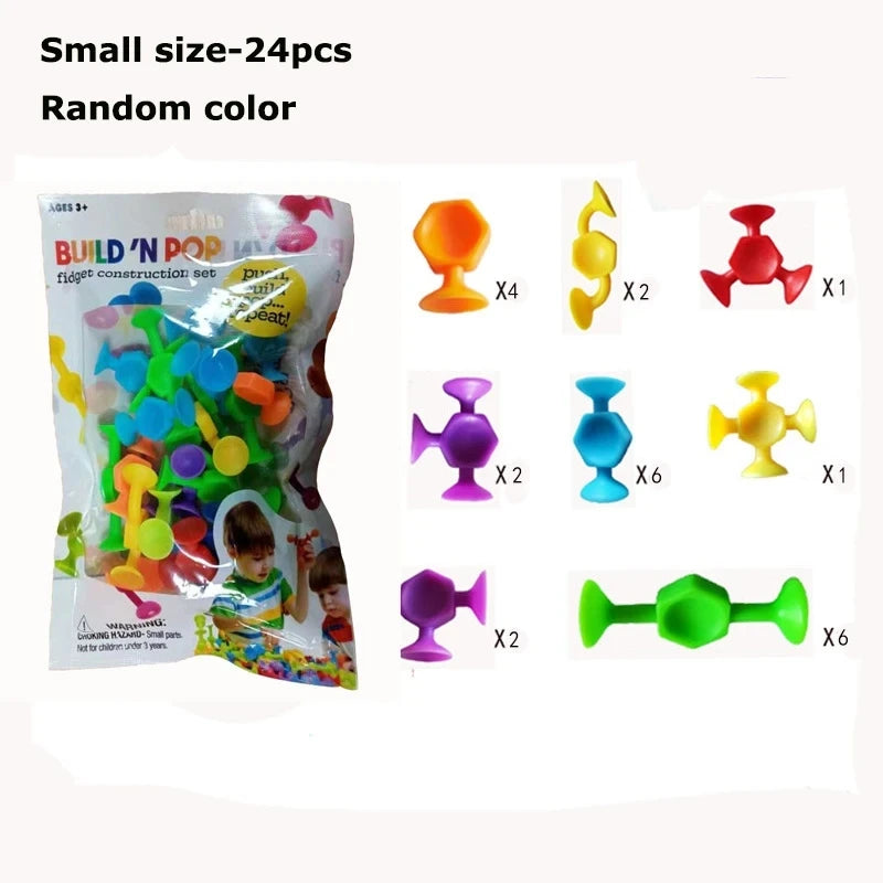 Baby Sucker Badspeelgoed – Zuignap Speelset voor Bad & Douchewand