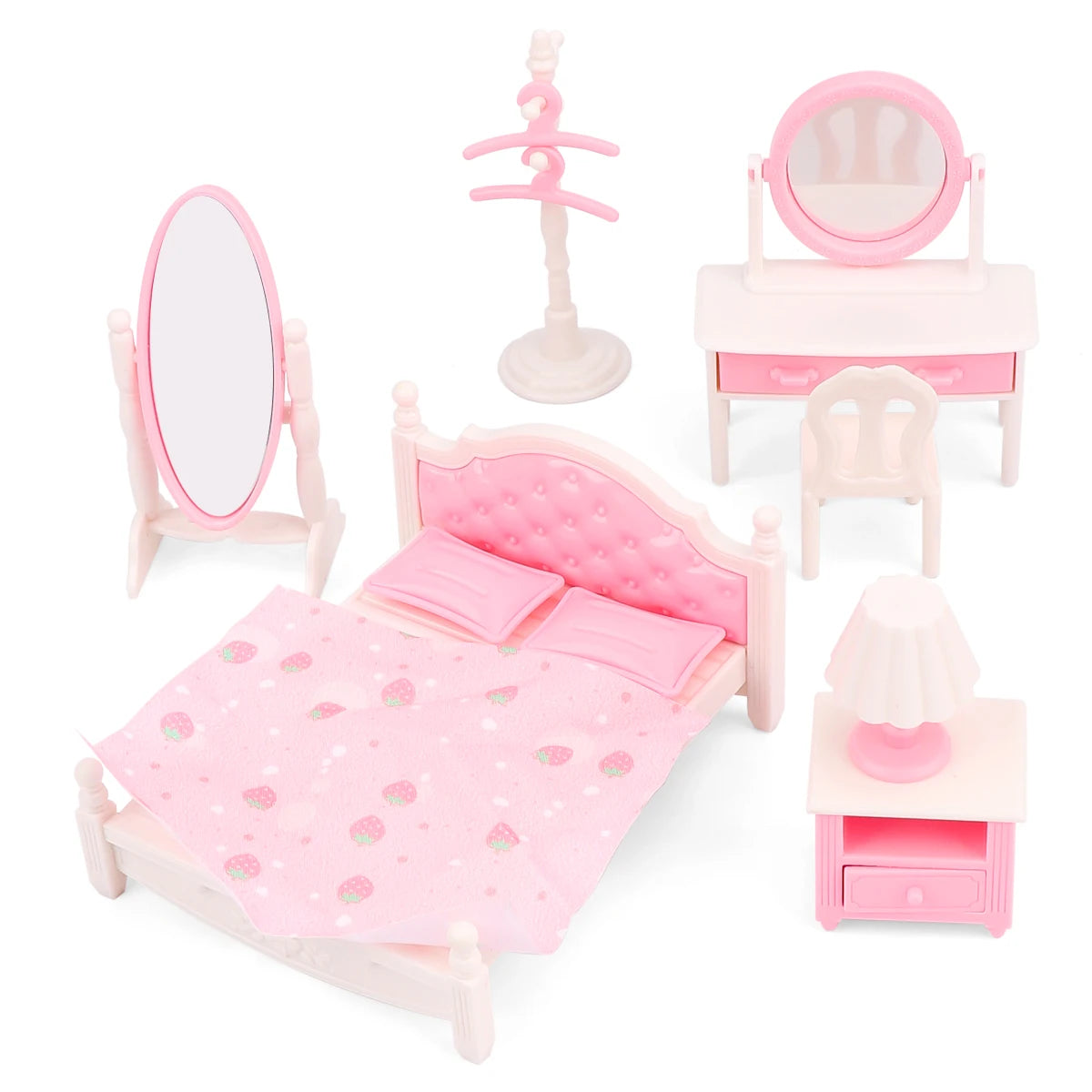 Miniatuur Meubels Poppenhuis – Keuken & Badkamer Set