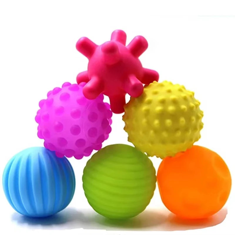 Zintuiglijke Babyballen – Zachte Silicone Speelballen – 3-12 Maanden