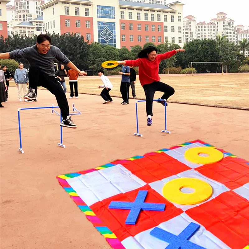 Buiten Tic Tac Toe Spel – Gobang XXL Teamspel voor Kinderen & Events