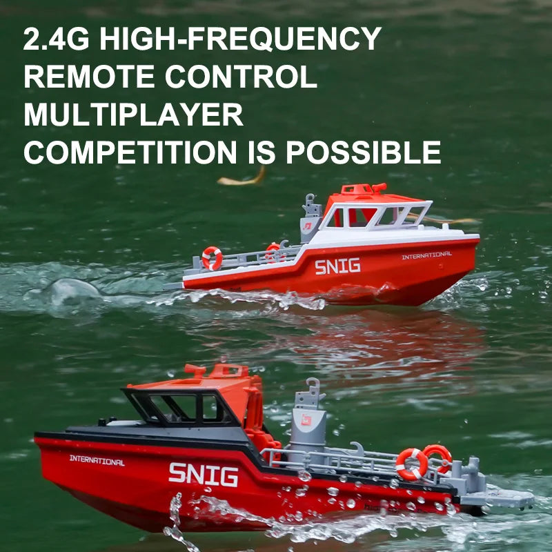 RC Reddingsboot TX694 – 2.4G Speedboot met 50m Bereik & 18min Speeltijd