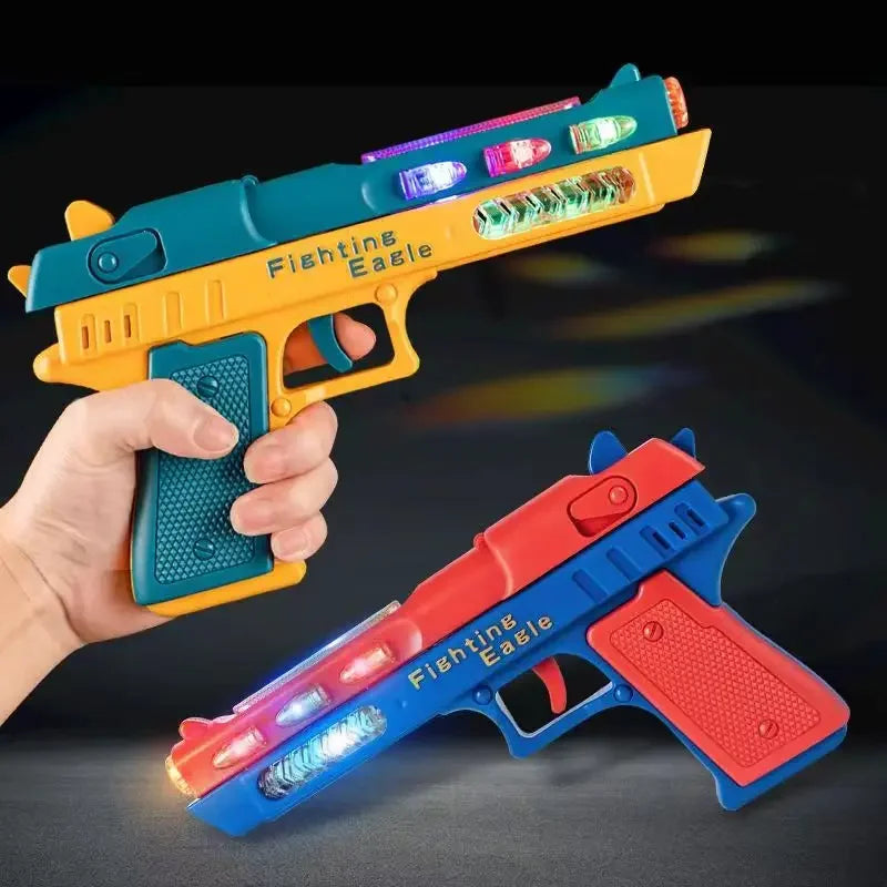 LED Speelgoedpistool met Geluid – Licht & Geluidseffecten Kinderen
