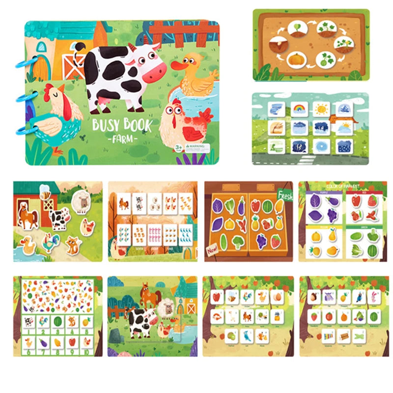 Montessori Drukke Boek – Mijn Eerste Activiteitenboek (3-6 Jaar)