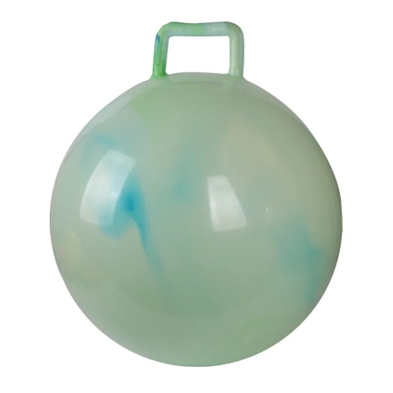 Grote Hopper Stuiterbal met Handvat โ Springbal voor Kinderen 22"