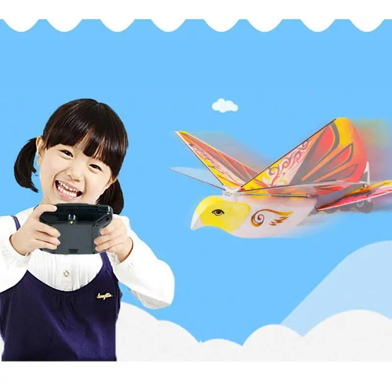 Mini RC Vliegende Vogel – Elektronisch Speelgoed met 360° Draaifunctie