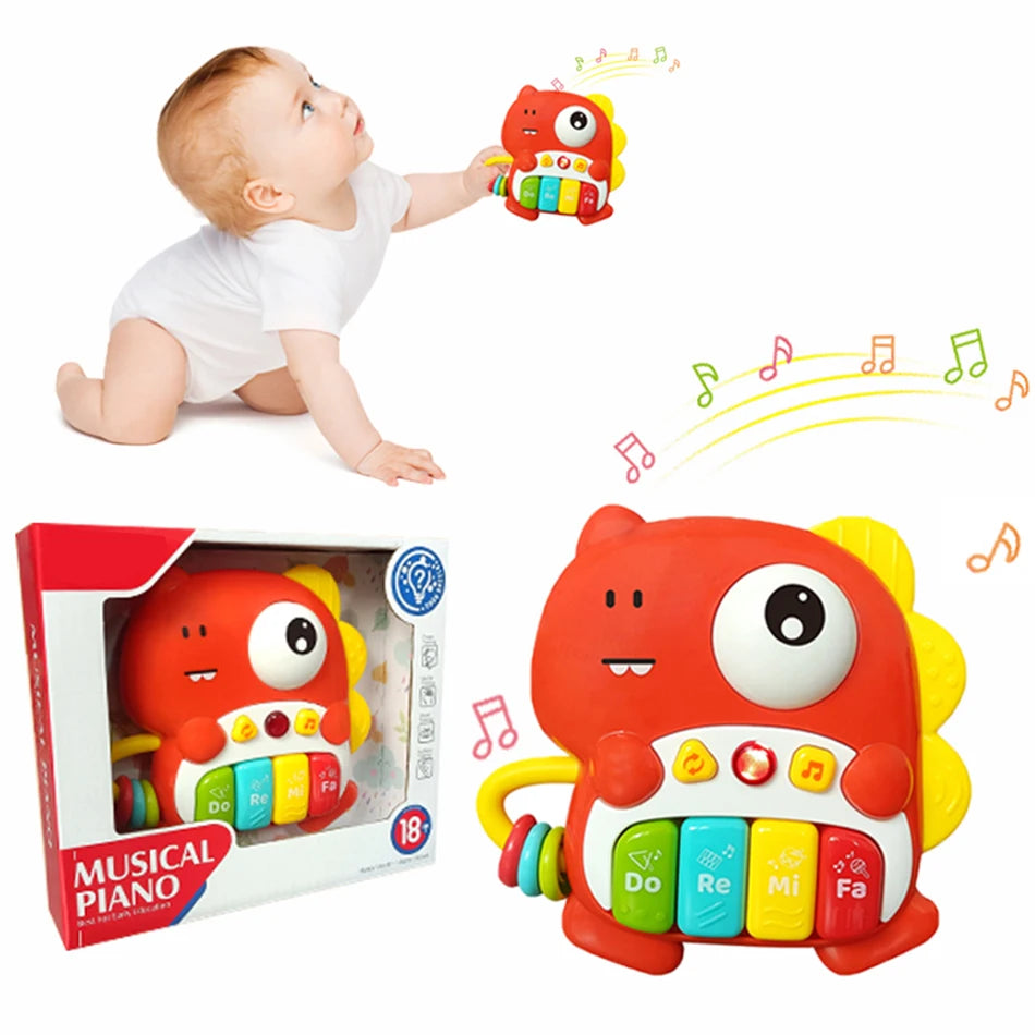 Baby Elektronische Piano – Muziekspeelgoed voor 0-3 Jaar