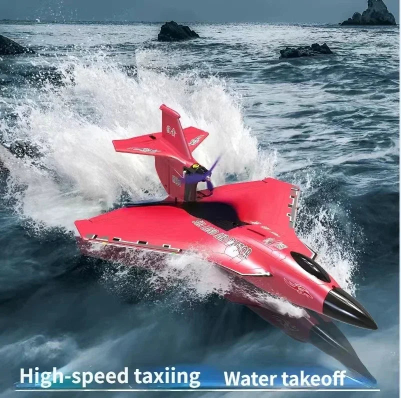 TK 3-in-1 RC Vliegtuig – Vliegen, Zweven & Glijden op Water en Land