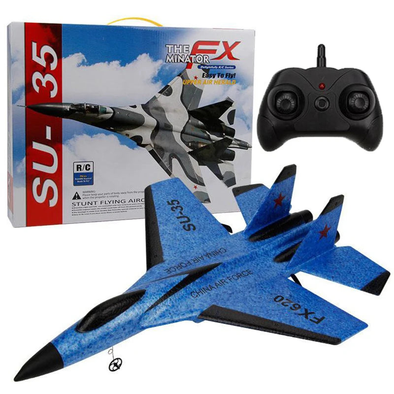SU-35 RC Vliegtuig 2.4G – Bestuurbaar Schuimvliegtuig voor Kinderen