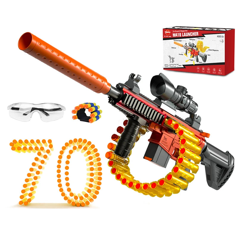 VATOS Blaster Speelgoedpistool – Foam Shell Worp voor Kinderen