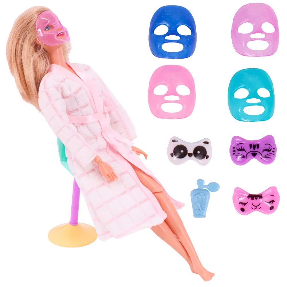 Popaccessoires Set – Kleding, Sieraden & Reiskoffer voor Barbie 30cm