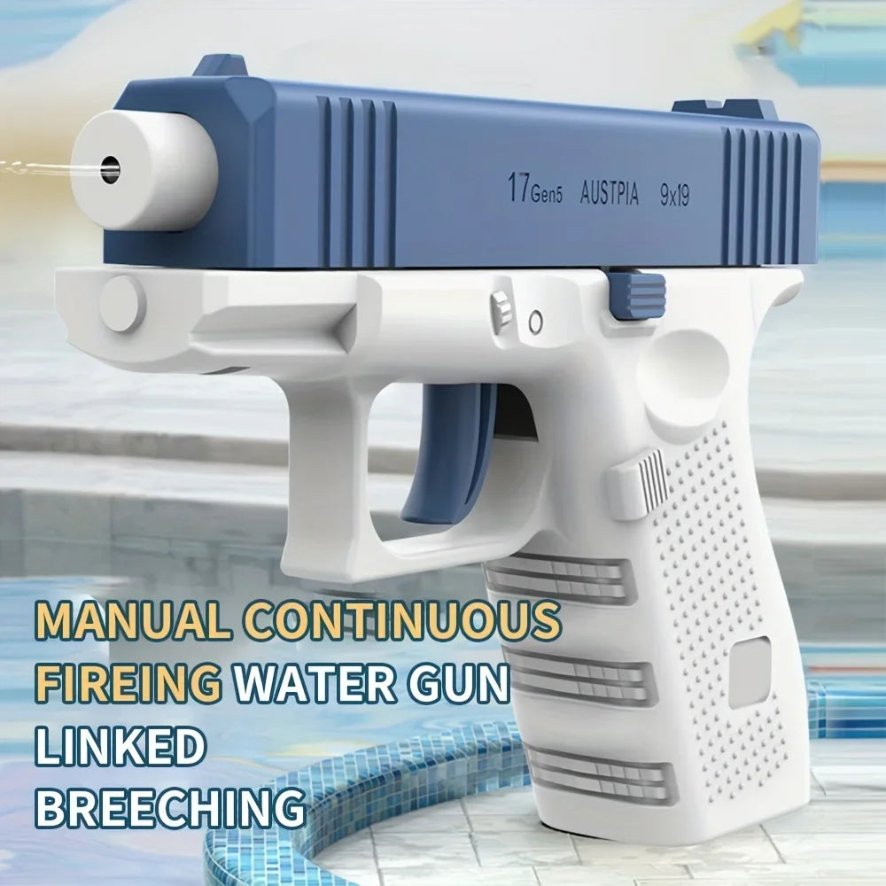 Waterpistool Kinderen โ Hoge Druk, Handmatig Oplaadbaar, 3+