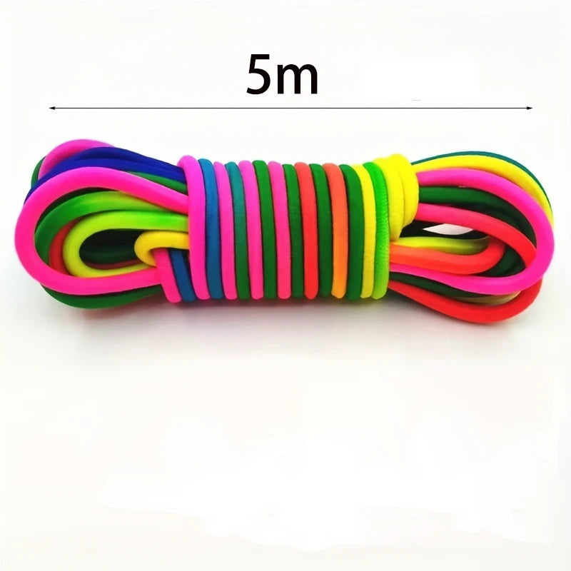 Rubberen Springband 5โ10m โ Klassiek Springtouw Speelgoed Kinderen