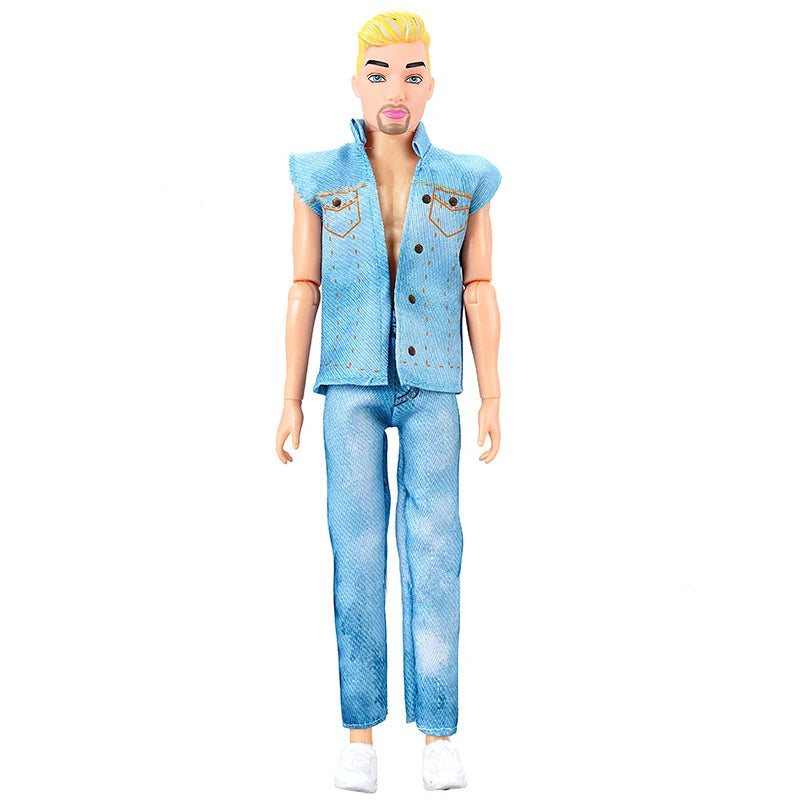 30 cm Pop Volledige Set – Mannelijk/Vrouwelijk Unisex Speelpop (1/6)
