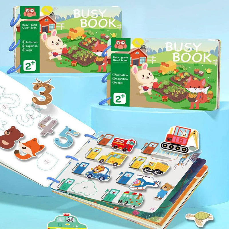 Montessori Drukke Boek – Mijn Eerste Activiteitenboek (3-6 Jaar)