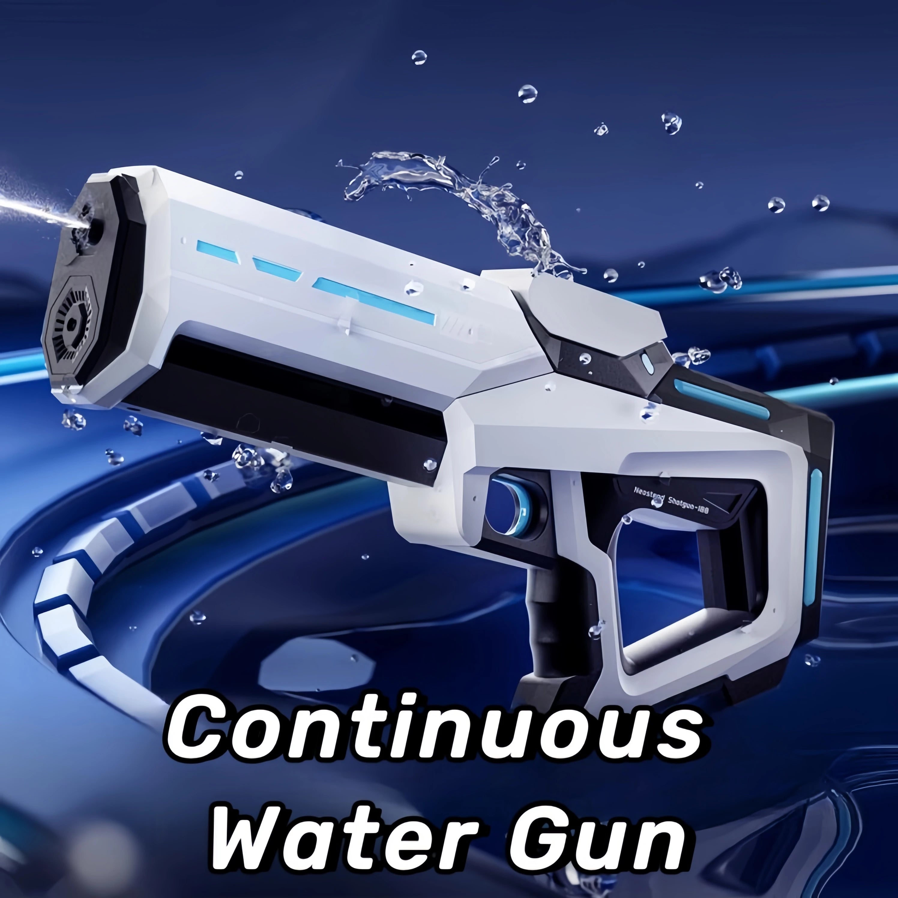 Elektrisch Waterpistool voor Kinderen & Volwassenen – Oplaadbaar
