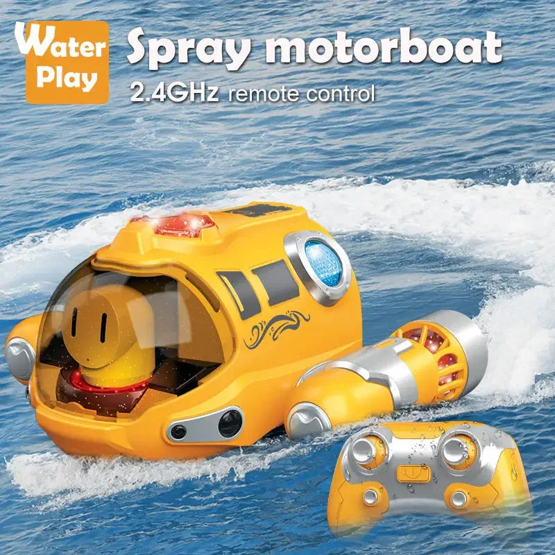RC Motorboot met Waterstraal – 2.4G Speelboot voor Kinderen