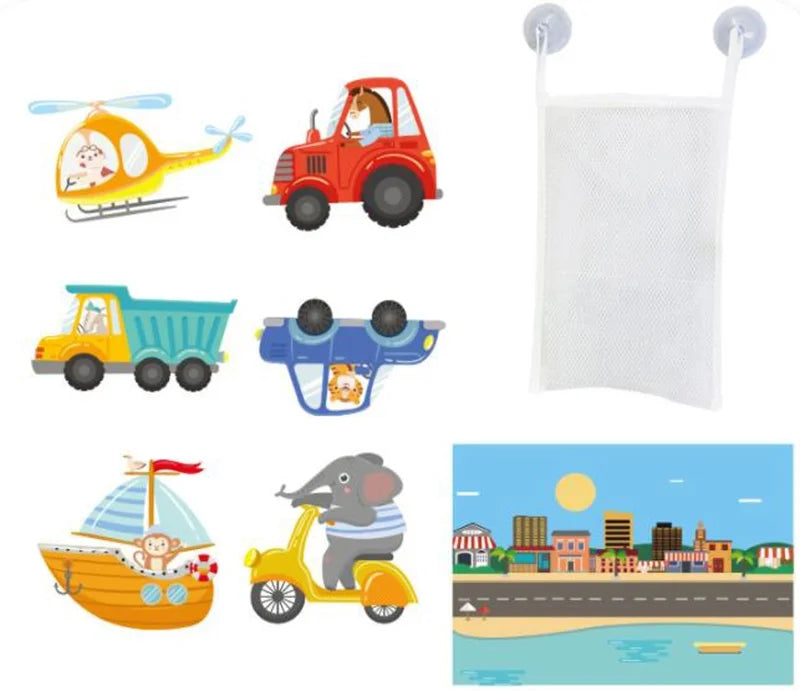 Schuimdier Badspeelgoed – Drijvende Dierenfiguren voor Baby & Peuter