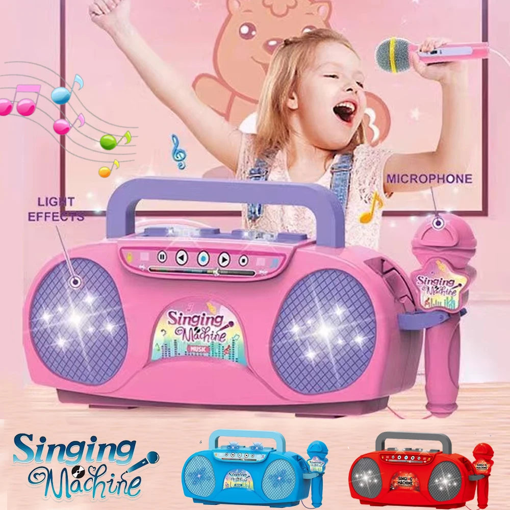 Kinder Karaoke Microfoon – Zing & Speel Muziekspeelgoed (3-6 jaar)