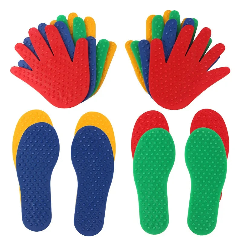 Hand- en Voetbordspel – 8 Pads voor Actief Spel & Motoriek Kinderen