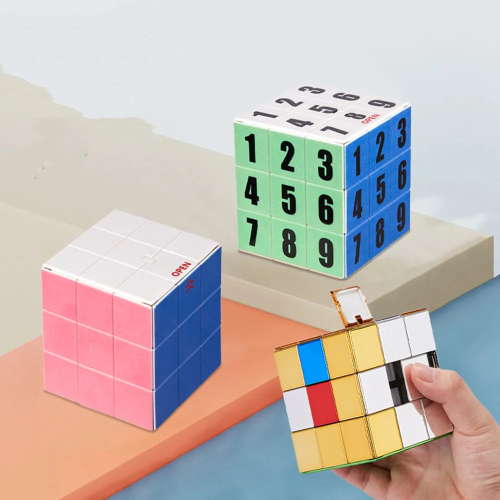 3D Magische Kubus 3x3 – Klassieke Puzzel voor Kinderen & Volwassenen