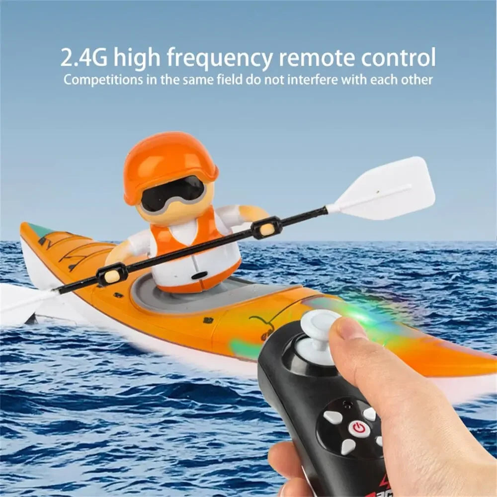RC Kano met Realistische Peddelbeweging – Speelboot voor Kinderen