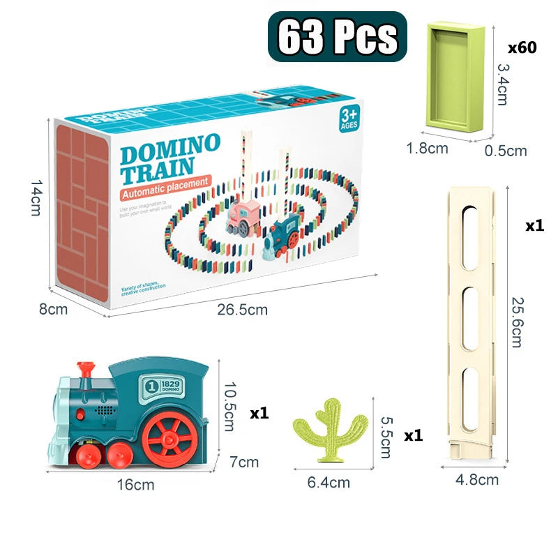 Elektrische Domino Trein – Automatisch Dominospel voor Kinderen (3+)