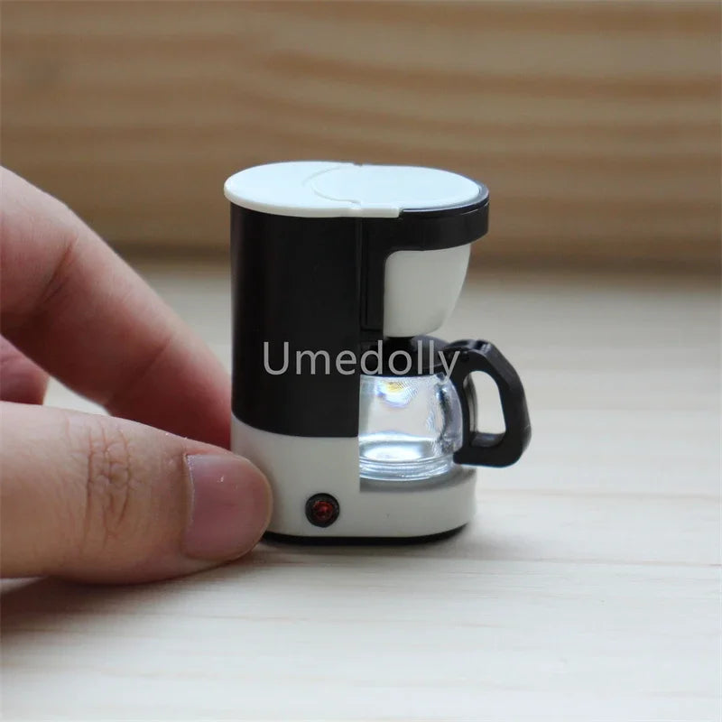 Mini Juicer & Koffiezetapparaat – Poppenhuis Accessoires 1:6