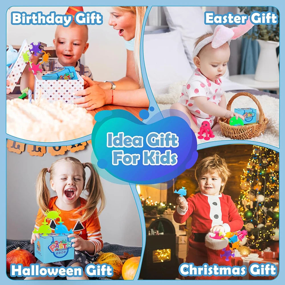 Baby Sucker Badspeelgoed – Zuignap Speelset voor Bad & Douchewand