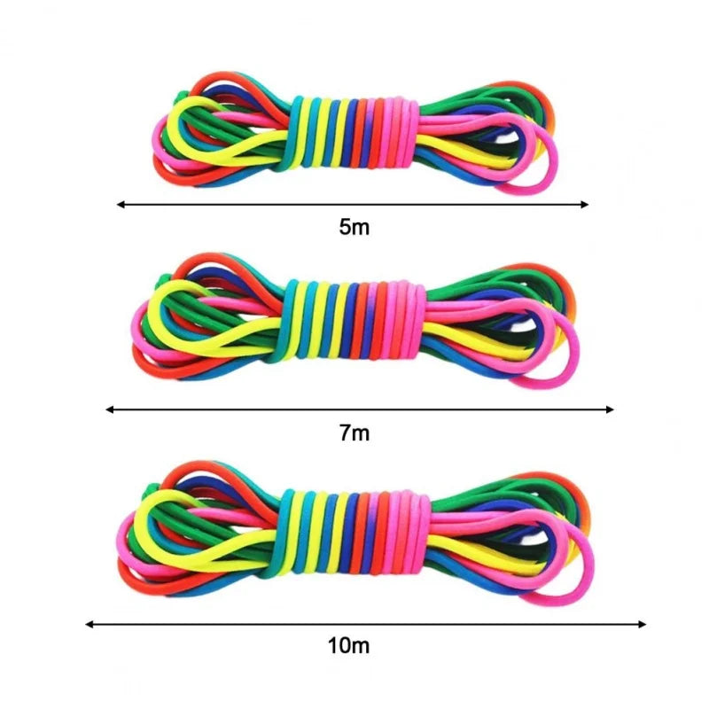 Rubberen Springband 5โ10m โ Klassiek Springtouw Speelgoed Kinderen
