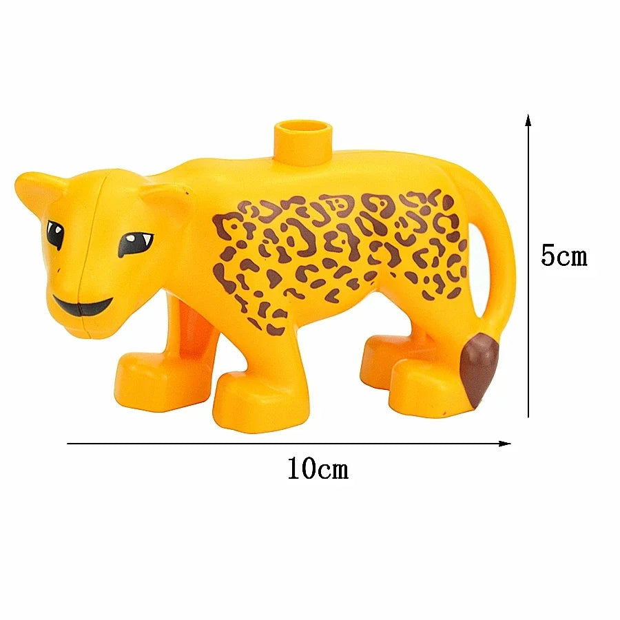 Dieren Bouwstenen Kind – 72x Grote Duplo Blokken Set (3+ Jaar)