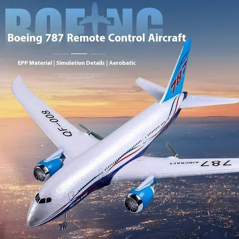 RC Boeing 787 Vliegtuig – Realistisch Passagiersvliegtuig met Afstandsbediening