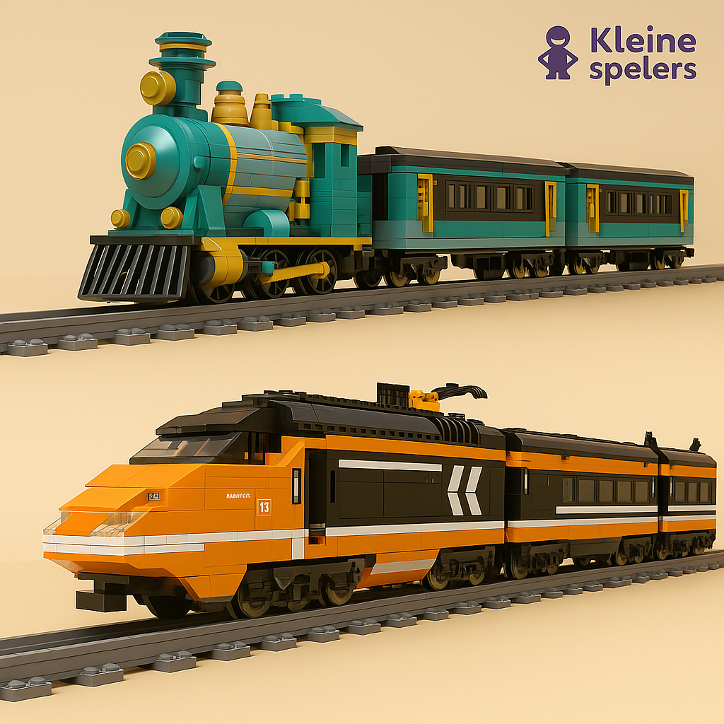 Technische City Power Train – Elektrische Bouwtrein voor Kinderen