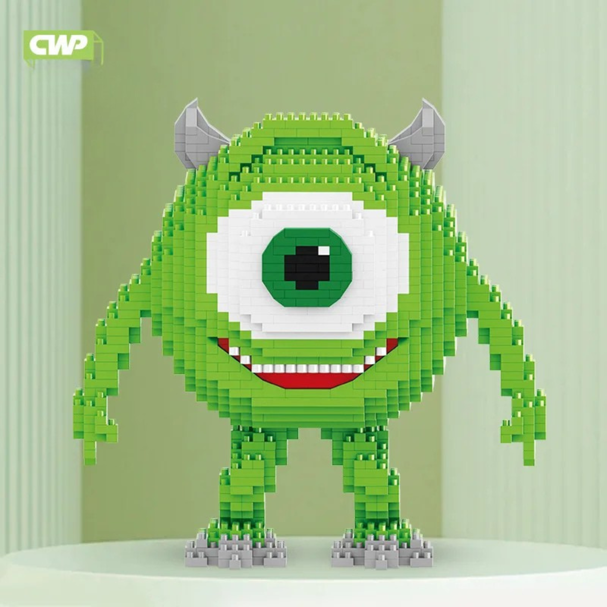 Monster University Bouwset – James & Mike Micro Blokken (18+)