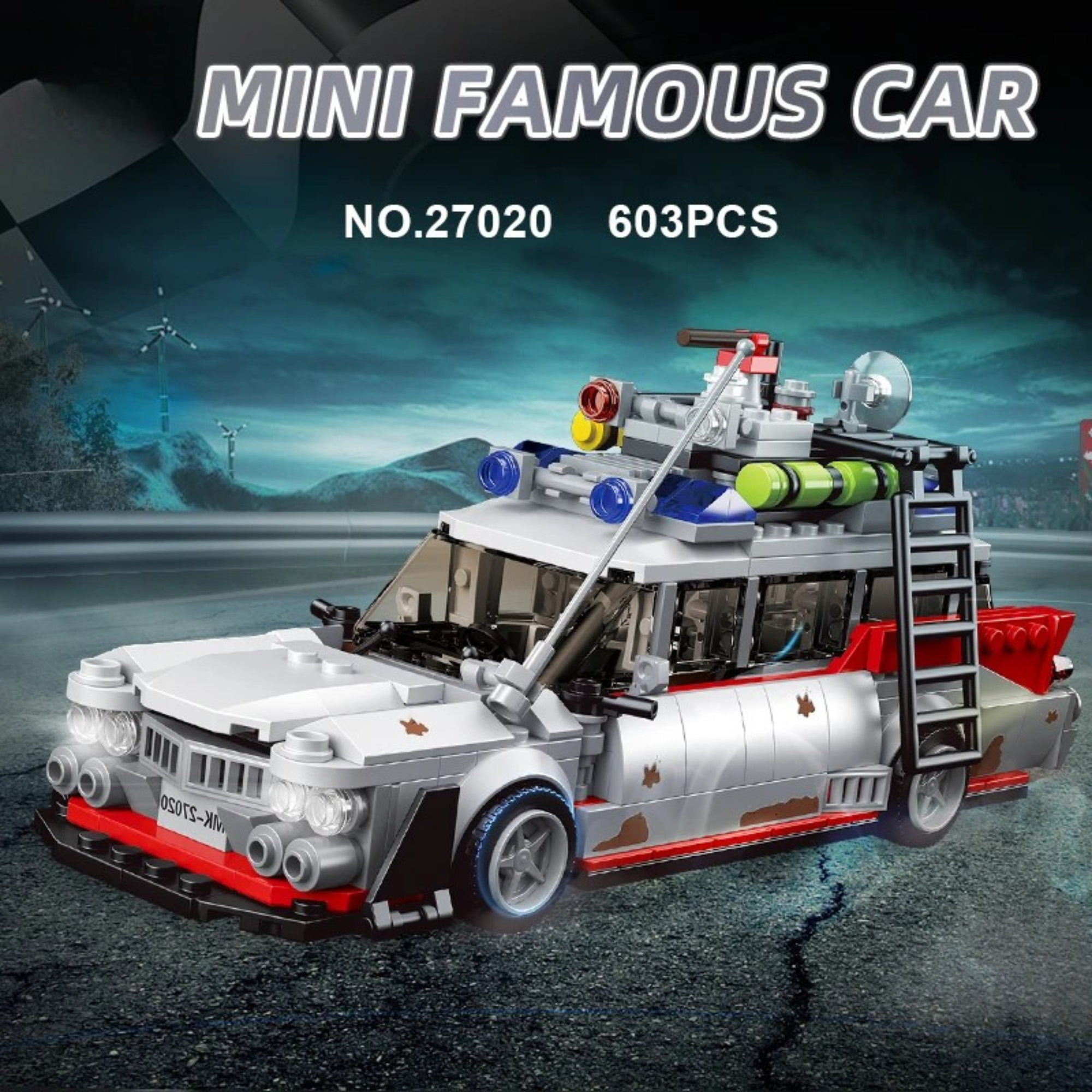 Mal King Technisch Auto Bouwset – 27020 | 14+ | Lego Compatibel