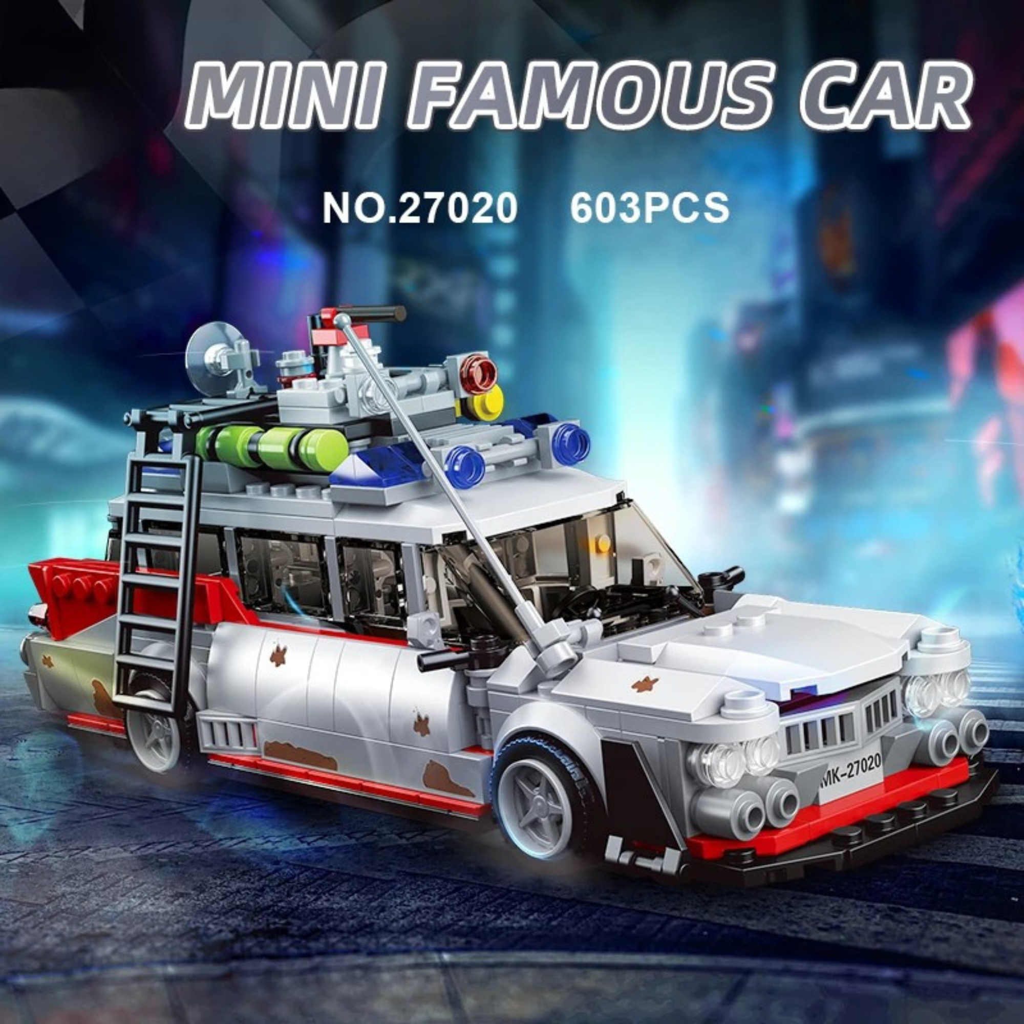 Mal King Technisch Auto Bouwset – 27020 | 14+ | Lego Compatibel