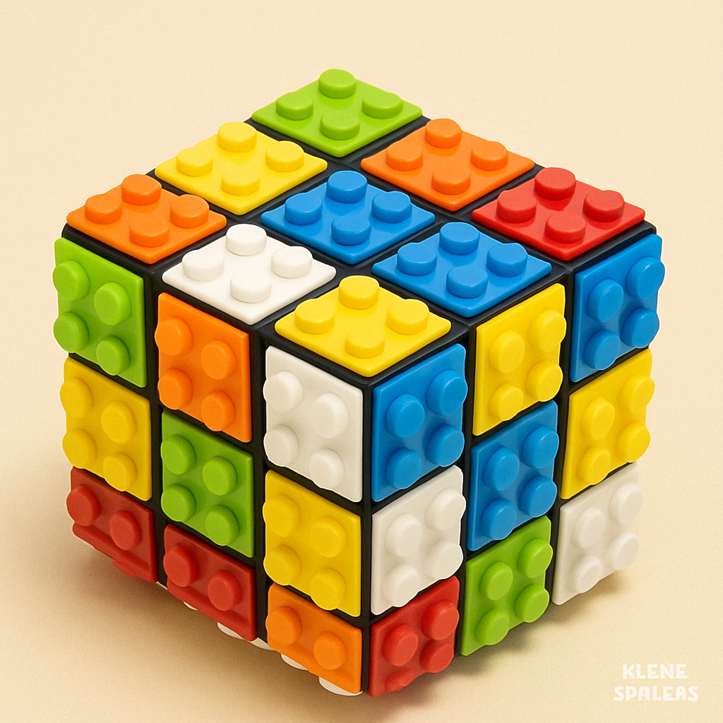 DIY Kubus 3x3 – Puzzelblok voor Kind & Volwassene | 3x3x3 Draaikubus